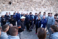 Hrvatski reprezentativci u obilasku piramida, Foto: Matija Habljak/PIXSELL