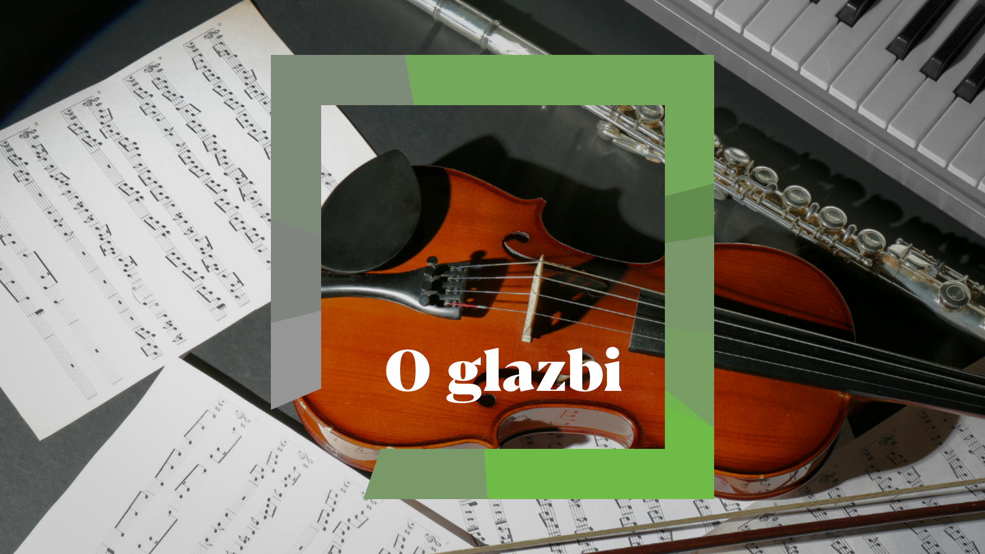 O glazbi