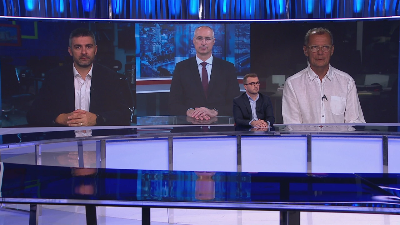 Gosti emisije "Otvoreno", Foto: HRT/HTV