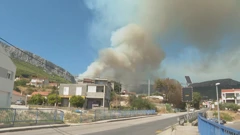 Požar na području Solina, Foto: Vijesti/HRT