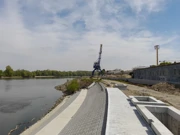 Radovi na šetnici u Donjem gradu, Foto: Vlatko Franjin/HRT Radio Osijek