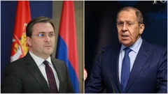 Nikola Selaković i Sergej Lavrov