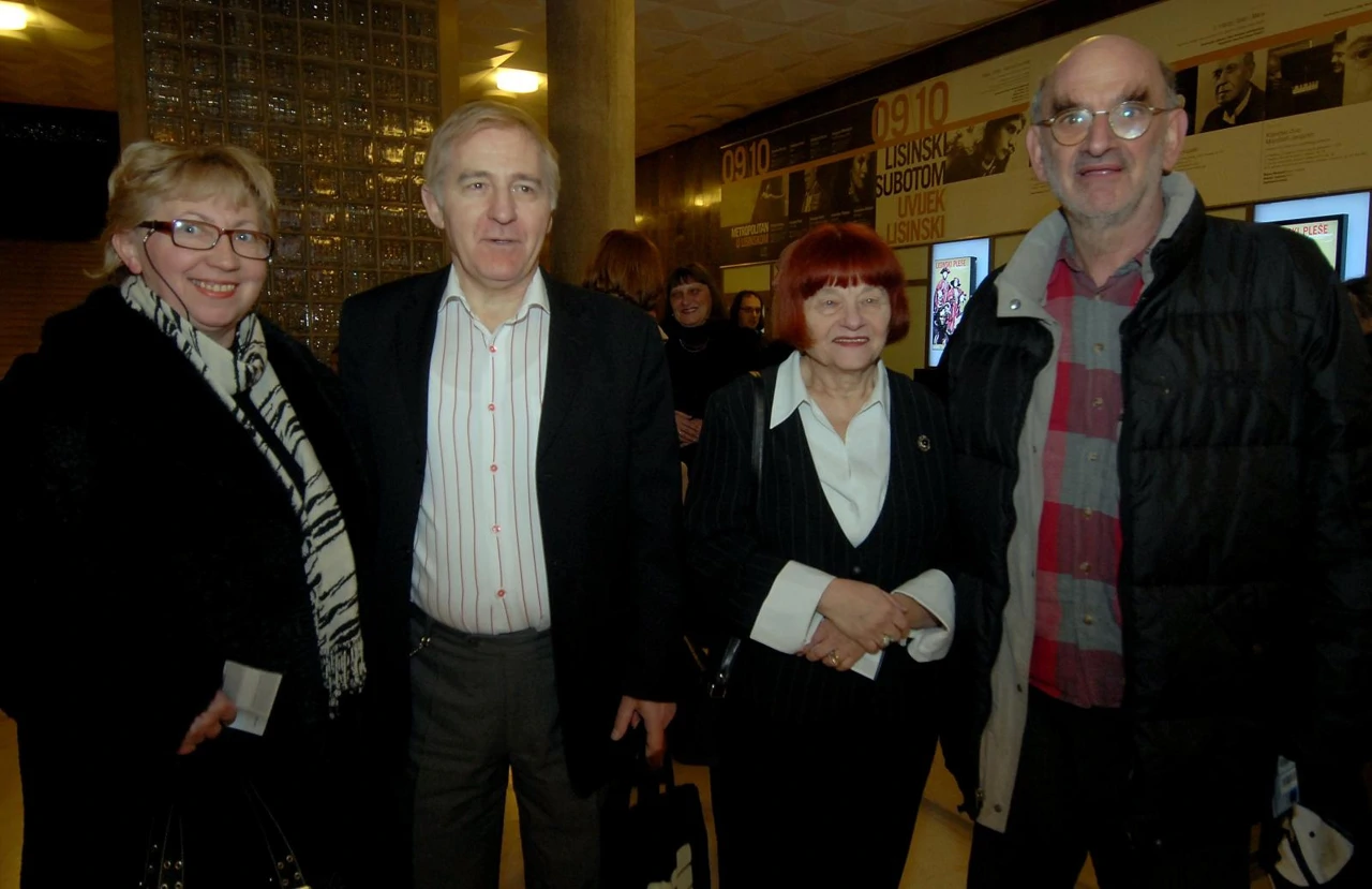 Silvio Foretić sa Zdenkom Kapko Foretić i Nikšom Gligom