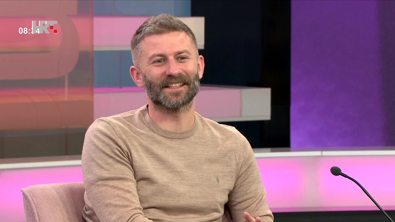 Aljoša Vojnović, Foto: Dobro jutro, Hrvatska/HRT