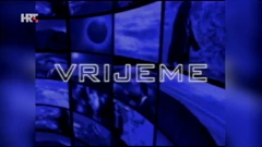 nekadašnja najava emisije Vrijeme, Foto: TV Kalendar/HRT