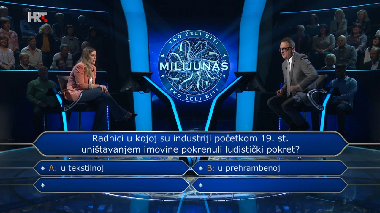 Maja Petrić, Foto: Tko želi biti milijunaš?/HRT