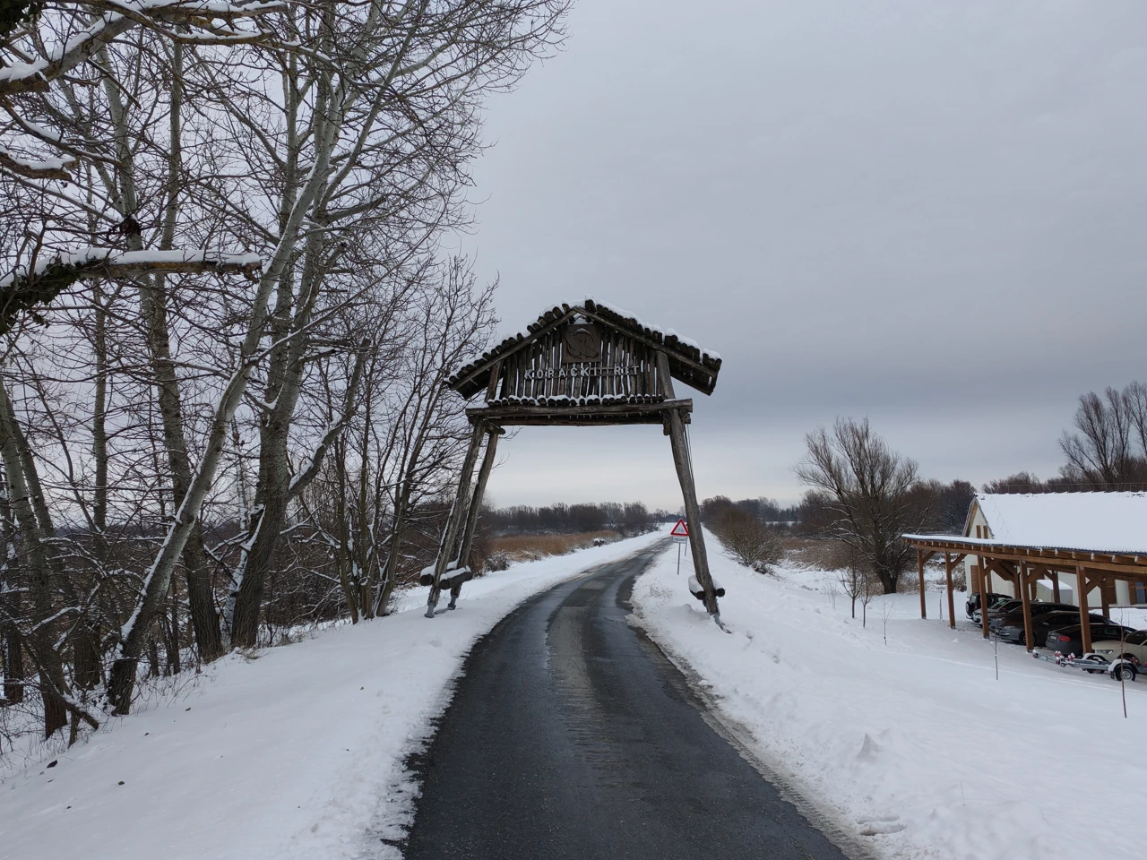 Kopači rit zimi, Foto: Neven Knežević/HRT Radio Osijek