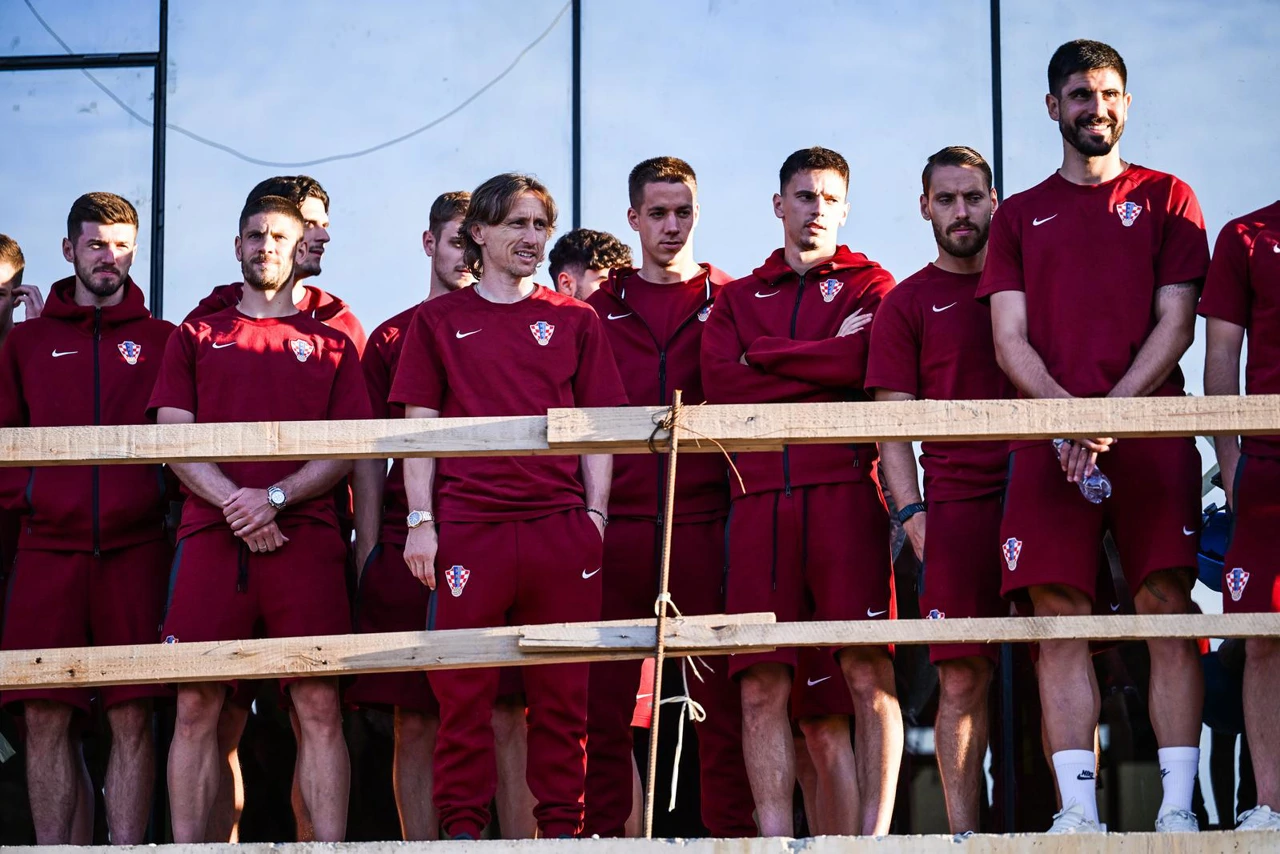 Vatreni posjetili gradilište nacionalnog kampa, Foto: Igor Šoban/PIXSELL