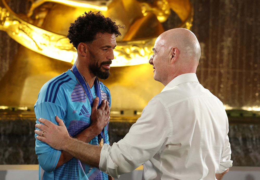   Vozinha, Gianni Infantino