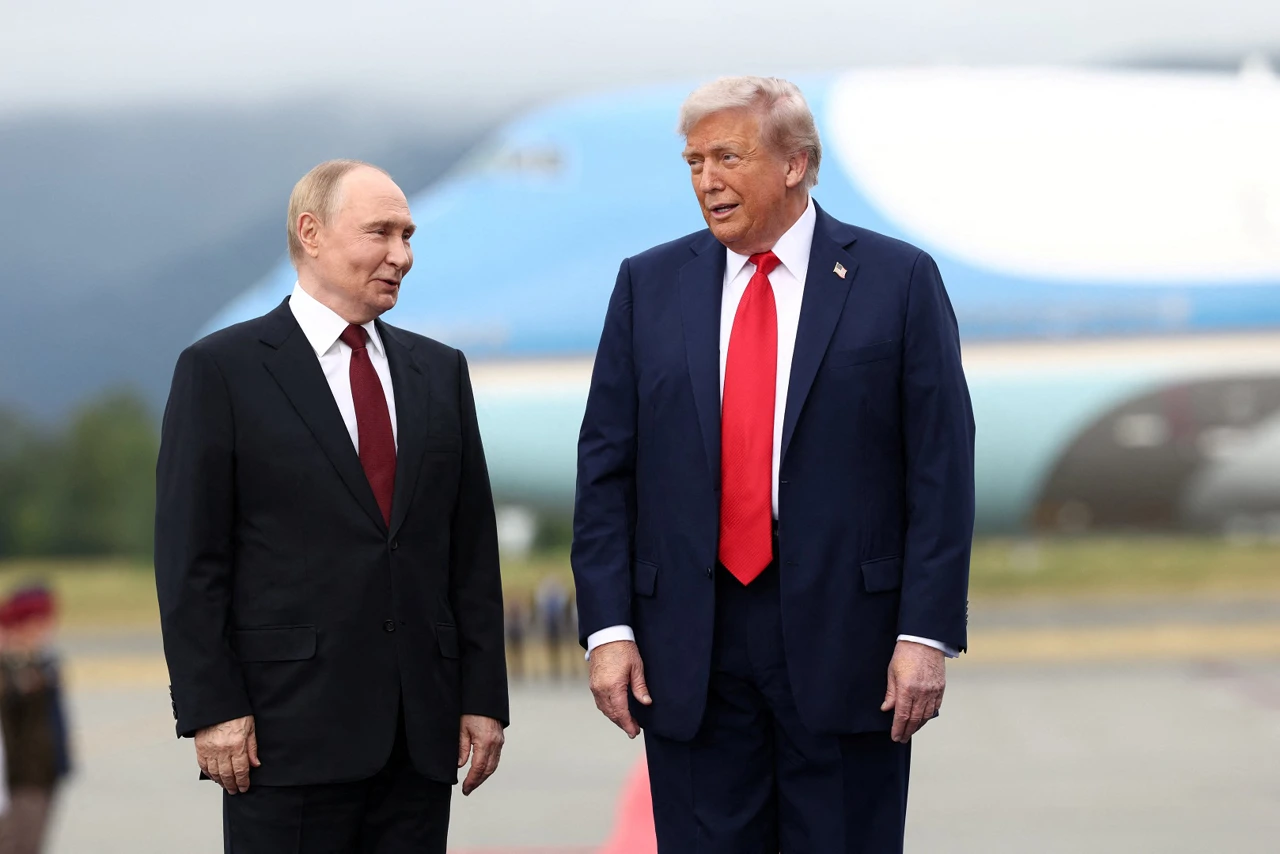 Donald Trump i Vladimir Putin, Foto: Kevin Lamarque/Reuters