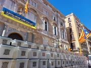 Prosvjed u Barceloni , Foto: Dragan Nikolić /HRT