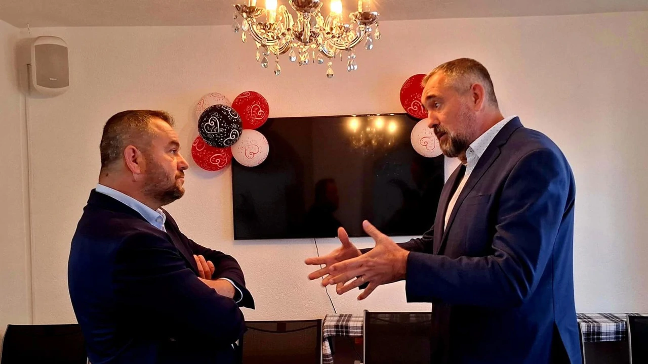 imam Admir ef. Muhić i Mario Raguž , Foto: Pozitivno /HRT