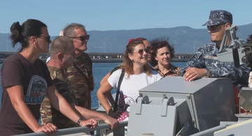 Obilazak brodova ratne mornarice u Rijeci
