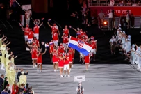 Ulazak hrvatskih sportaša, Foto: Igor Kralj/PIXSELL