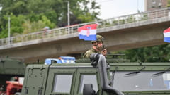 Generalna proba svečanog vojnog mimohoda