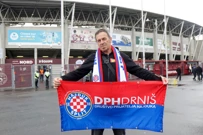 Navijač Hajduka, Foto: Luka Stanzl/PIXSELL