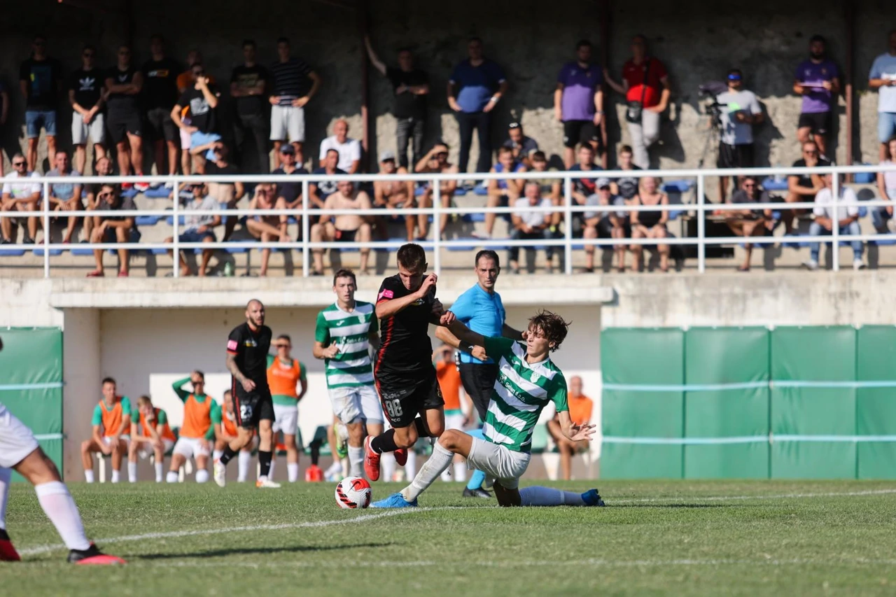 NK Nehaj Senj - HNK Gorica , Foto: Marko Dimic/PIXSELL