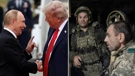 Vladimir Putin i Donald Trump / Pripadnici 152. ukrajinske brigade u Pokrovsku