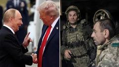 Vladimir Putin i Donald Trump / Pripadnici 152. ukrajinske brigade u Pokrovsku