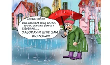 meteokarikatura, Foto: Ljubica Heidler/HRT