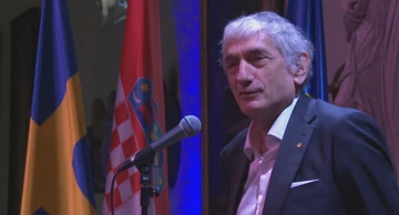 John Martinis na prijamu Veleposlanstva RH u Švedskoj