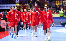 Švedska - Hrvatska. Marko Mamić, Tin Lučin i Ivan Martinović , Foto: Sanjin Strukic/PIXSELL