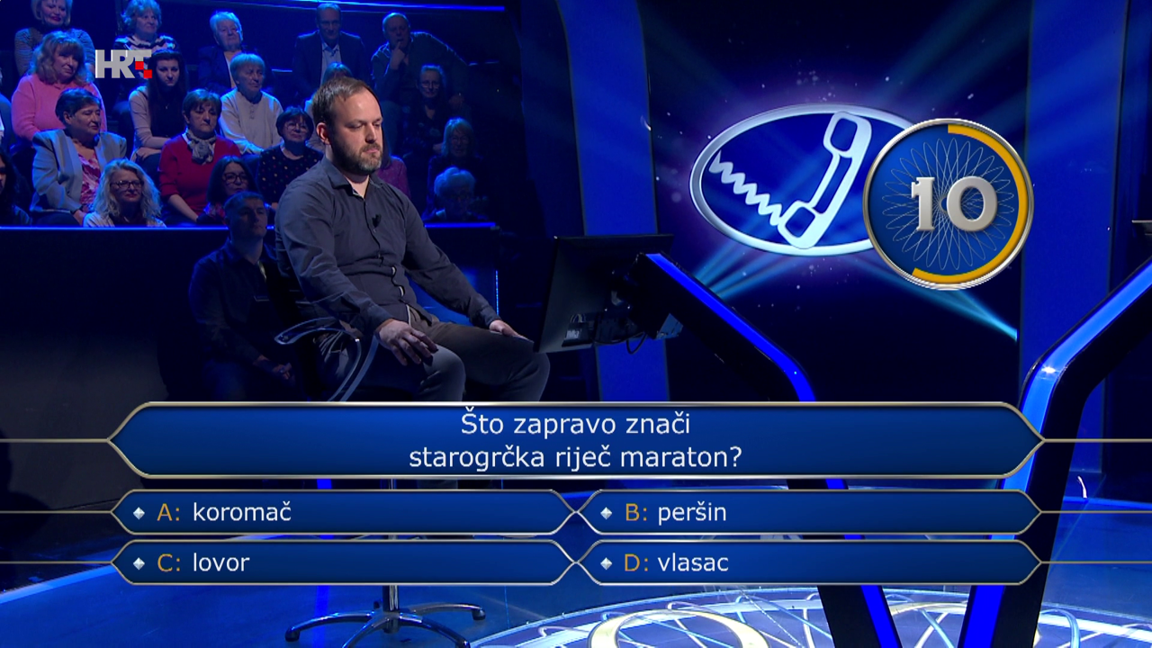 Mak Vujanović, Foto: Tko želi biti milijunaš?/HRT