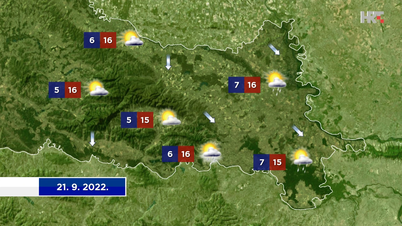 emisija "Vrijeme", Foto: HTV/HRT