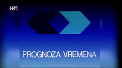 nekadašnja najava emisije "Vremenska prognoza", Foto: TV Kalendar/HRT