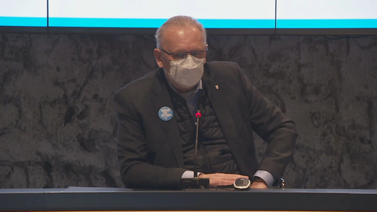 Davor Božinović, Konferencija za novinare 