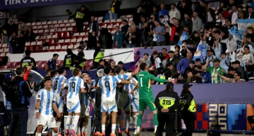 Slavlje igrača Argentine