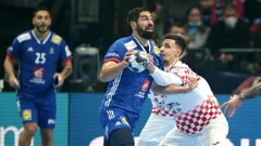Nikola Karabatić i Ivan Martinović na EP-u 2022. u Mađarskoj