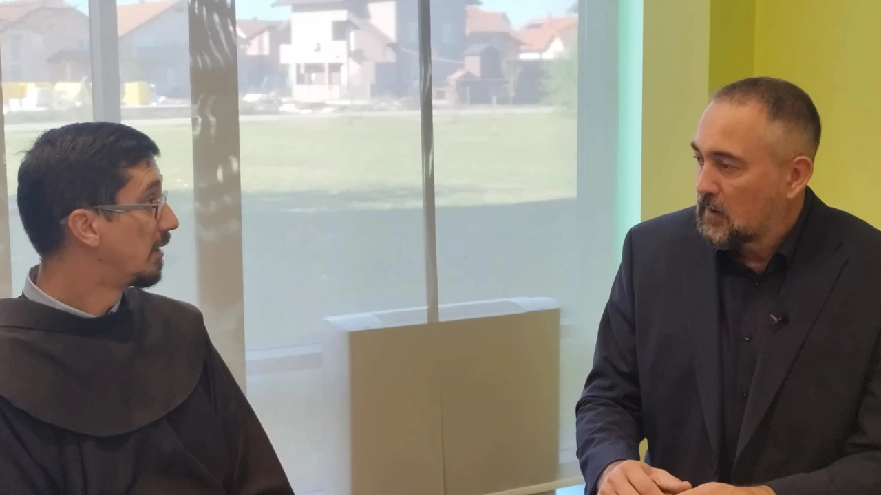 fra Marinko Baotić i Mario Raguž