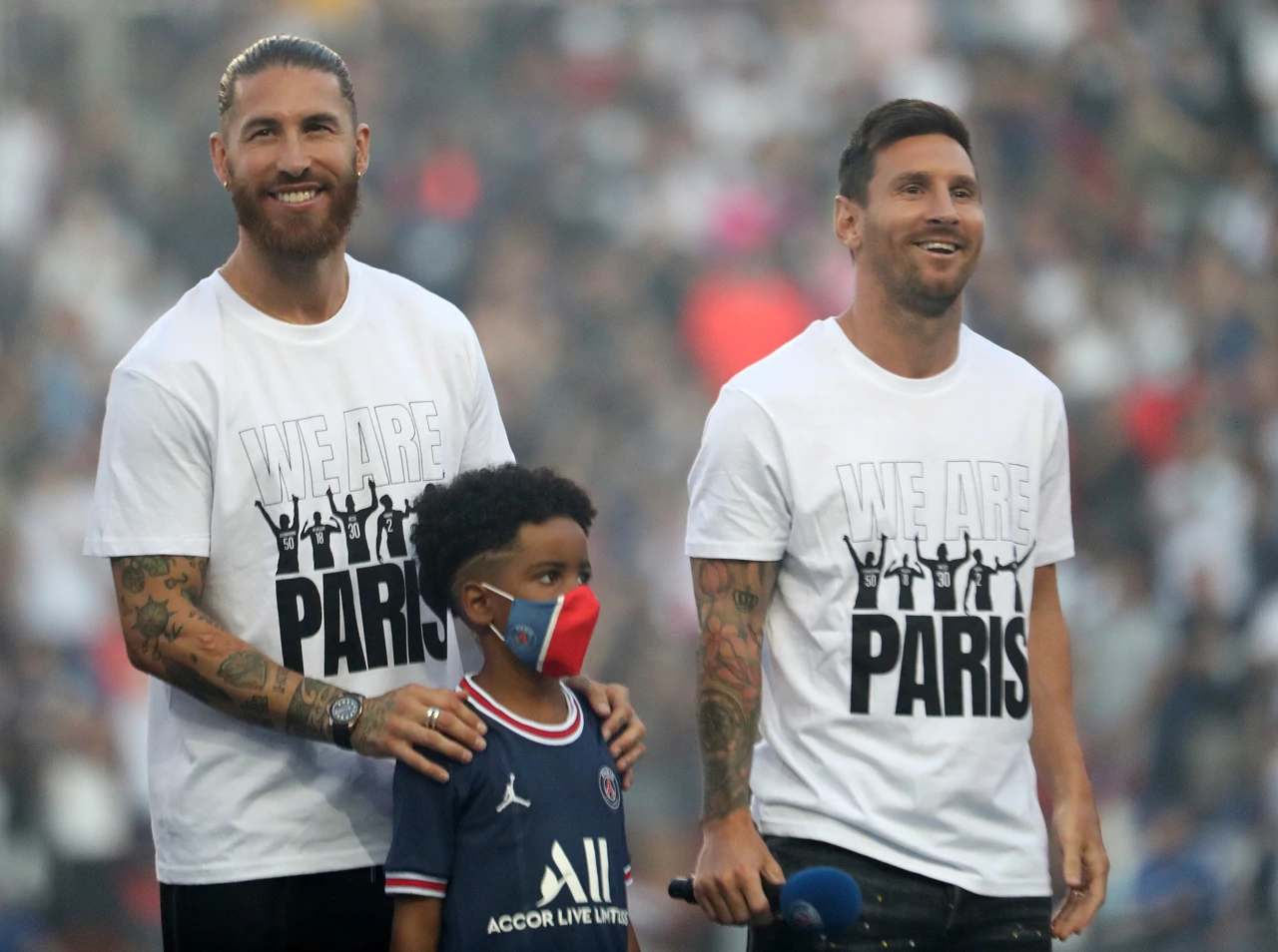 Sergio Ramos i Lionel Messi predstavljeni navijačima