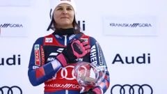 Zrinka Ljutić na pobjedničkom postolju
