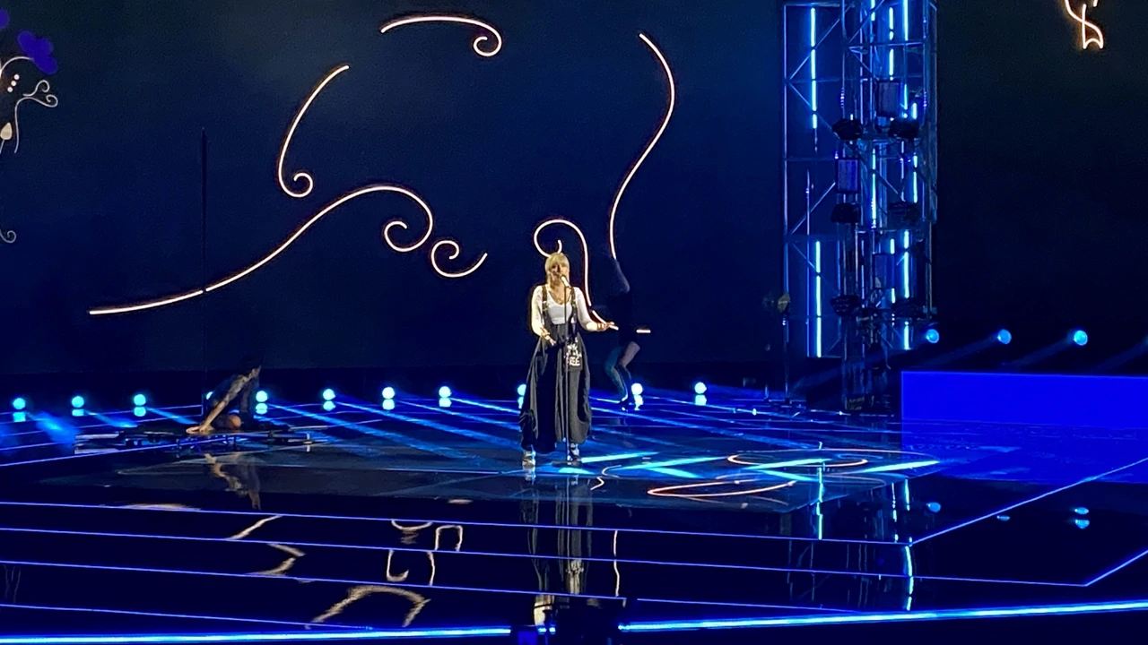 Nina Kraljić na probi za Doru 2021., Foto: -/HRT