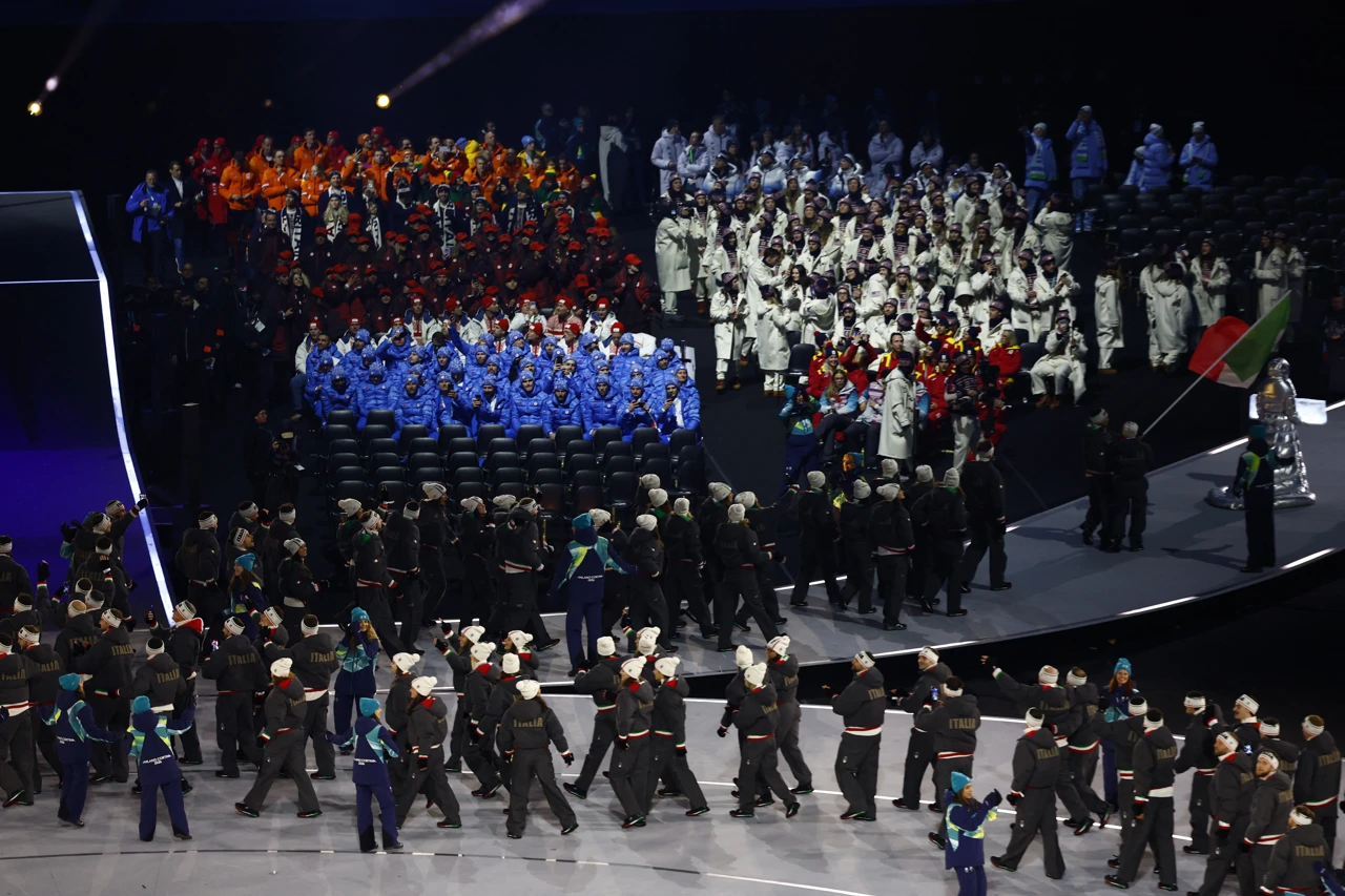 Talijanski sportaši na otvorenju, Foto: Alessandro Garofalo/REUTERS