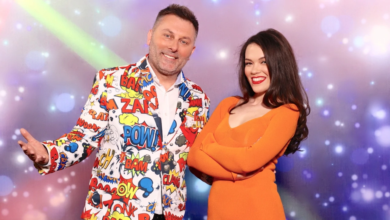 Davor Jurkotić i Gina Damjanović, Foto: Dario Njavro/HRT