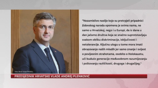 Iz priopćenja premijera Andreja Plenkovića