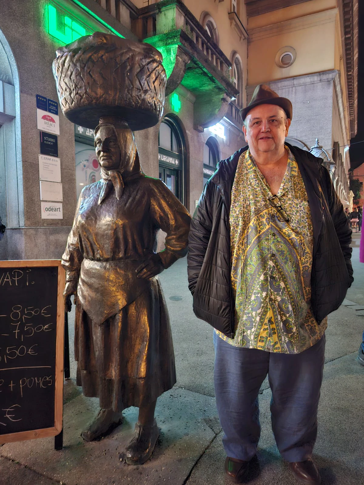 Mario Angel u Zagrebu / Mario Angel en Zagreb, Foto: David Rey - Glas Hrvatske / La Voz de Croacia//