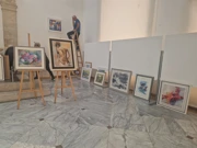 Humanitarna izložba "Umjetnost može liječiti", Foto: Iva Rogić/Radio Zadar