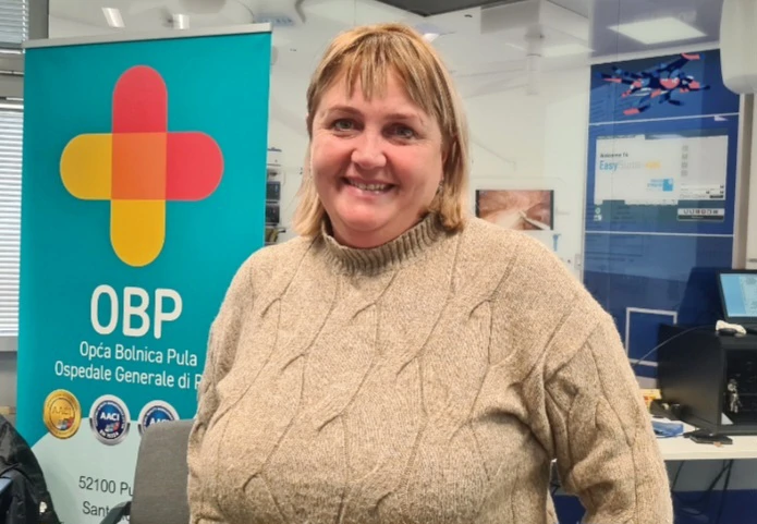 Barbara Lupetina, med. sestra Djelatnosti za anesteziologiju OBP