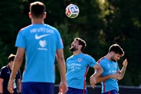 Trening hrvatske nogometne reprezentacije, Foto: Boris Kovacev/CROPIX