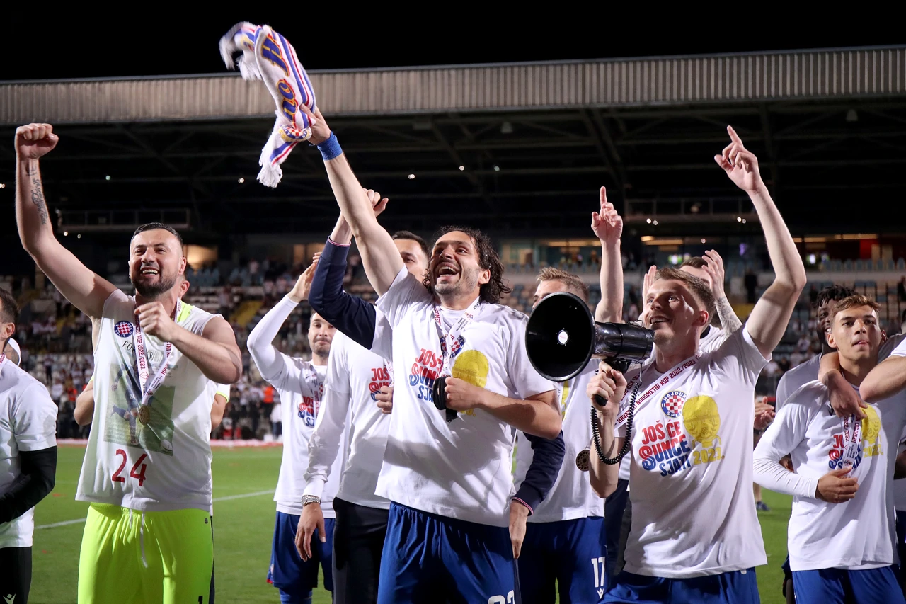 Hajduk osvojio Kup, Foto: Luka Stanzl/PIXSELL