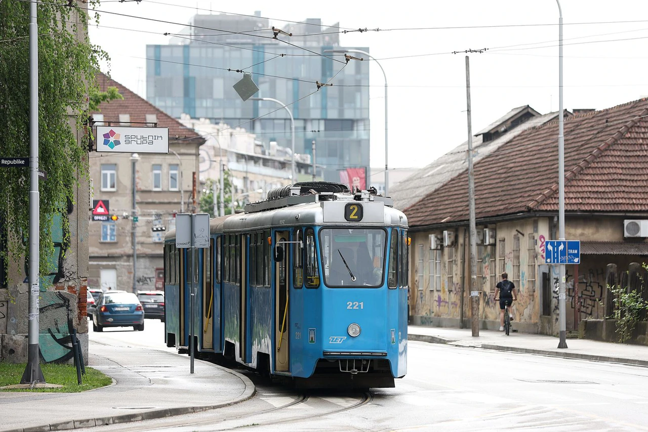 Pad sustava napajanja tramvajske mreže, zastoji u centru grada, Foto: Goran Stanzl /PIXSELL
