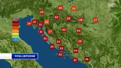 emisije "Vrijeme", Foto: HTV/HRT