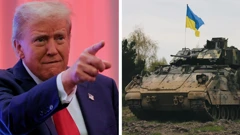 Donald Trump, ukrajinski Bradley