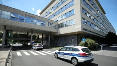 Policija ispred zagrebačke uprave