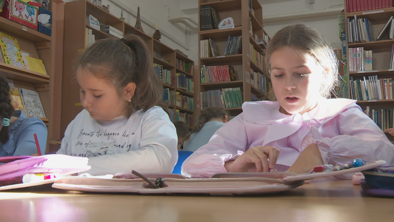 Učenice OŠ Domovinske zahvalnosti u Kninu