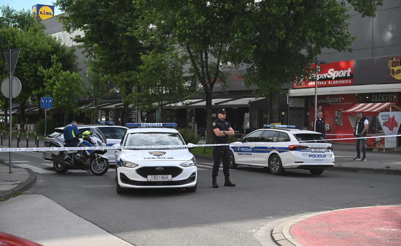  U ulici Slavenskog u Zagrebu bačena je eksplozivna naprava , Foto: Davor Puklavec/PIXSELL